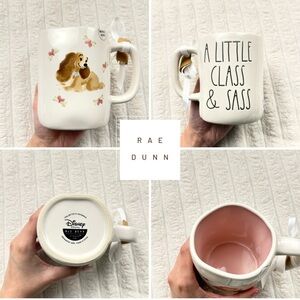 Rae Dunn Disney Lady and The Tramp Mug
